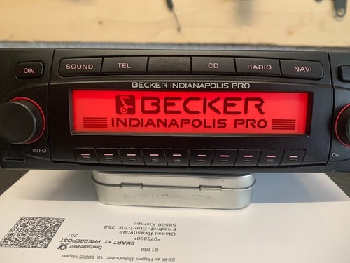 Becker indianapolis pro be7952 - becker,
