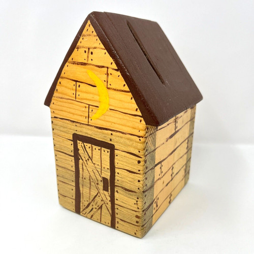 Salvadanaio vintage legno - salvadanaio,