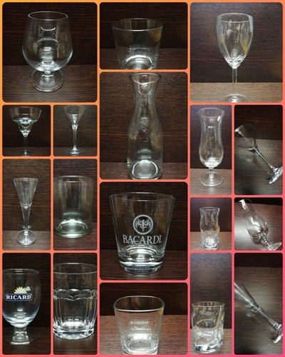 Bicchieri vari acqua vino - bicchieri, vari,