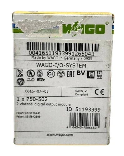 Modulo plc wago 750 502 - wago, 750-502
