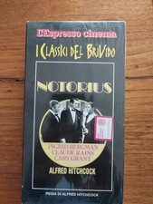 VHS  NOTORIUS CLASSICI DEL BRIVIDO NUOVA