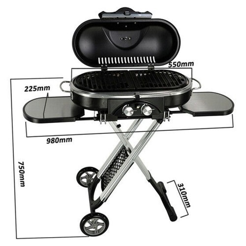 Barbecue gas portatile 2 - barbecue,