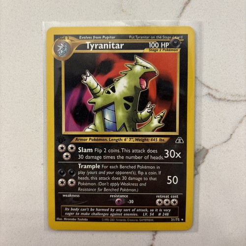 Pokémon tcg tyranitar - pokémon, 31/75
