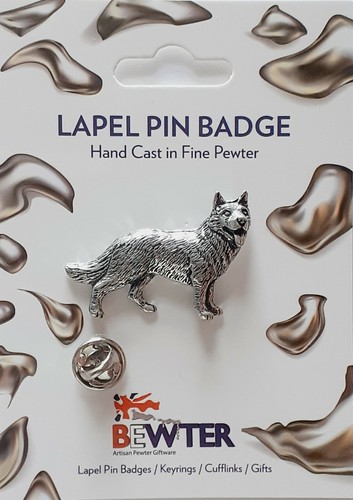 English pewter alsatian - pewter,,
