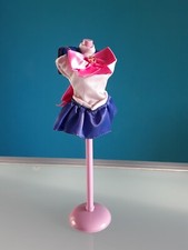 "SAILOR MOON" vestito per bambola, 1995 colore blu,rosa e bianco, altezza 12 cm.