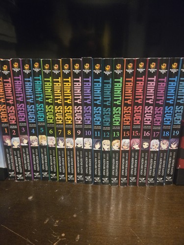 Trinity seven manga serie - manga,