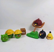 Angry Birds On Thin Ice 2011 gioco pezzi di ricambio 3 uccellini 3 maiali e accessori