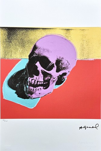 Andy warhol teschio - andy,