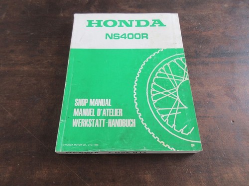 Honda ns400r shop repair - honda,