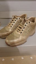 Scarpe HOGAN Donna 35 Oro , Usate Originali