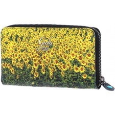 Portafoglio in pelle stampata