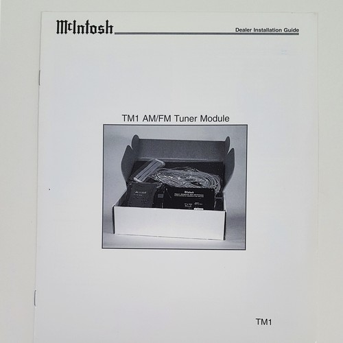 Manuale modulo sintonizzatore