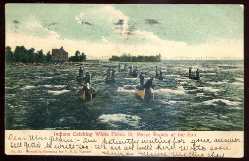 Sault ste cartolina marie - ste.,