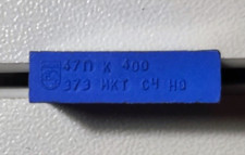 6X condensatori poliestere met., 47000pF 400V tolleranza 10%, PHILIPS, NUOVI