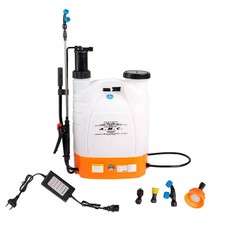 Pompa a spalla elettrico nebulizzatore 16lt disinfestazione irrorazione batteria