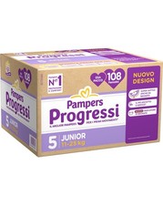 Pampers Progressi taglia 5 junior esa pacco x108 pannolini