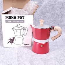 MOKA POT ESPRESSO RED NIB