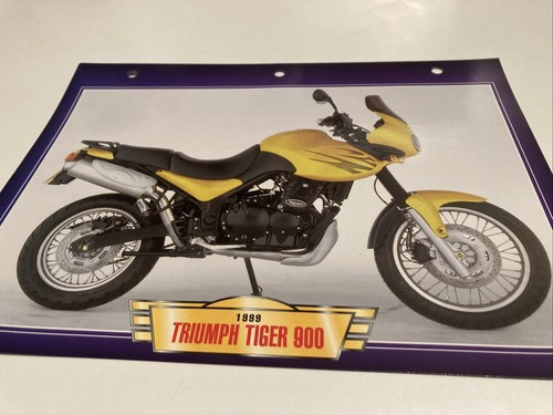 Triumph 900 tiger 1999 - 900, scheda