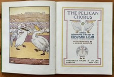 The Pelican Chorus & other Nonsense Verses, Edward Lear; Frederick Warne  (1973)