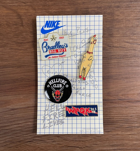 Nike stranger things pin - stranger,