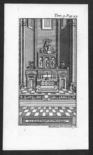 1700 napoli engraving - 1700,