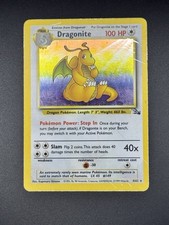 Dragonite 4/62 Fossil Holo