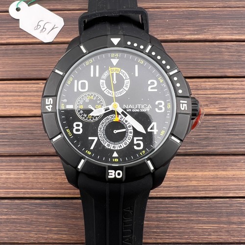 Orologio nautica acciaio pvd - nautica,