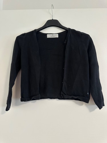 Cardigan corto nero m - cardigan,