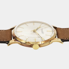 Orologio da polso IWC ref.347 14KYG cal.89 made in 1962 quadrante originale 43mm argento