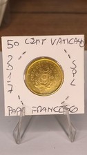50 CENTESIMI VATICANO 2017