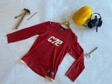 Maglia a maniche lunghe rossa Nike Cortez