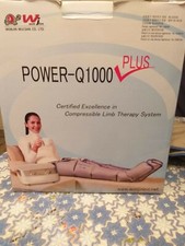 Dispositivo pressoterapia Q1000 plus usata poche volte. Completa.Info WhatsApp