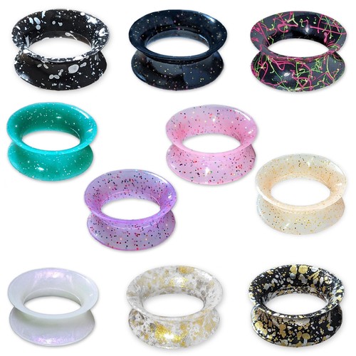Glitter tubo flesh tunnel - glitter,