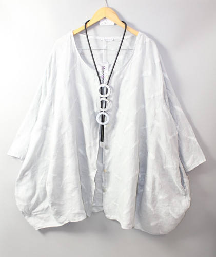 Moonshine giacca lino cappotto
