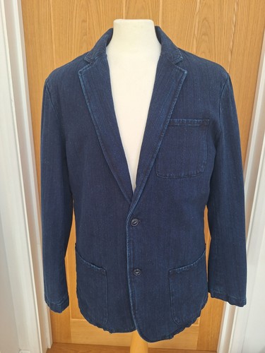 Edwin jeans don blazer indaco - don,