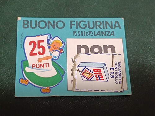 Buono figurina punti - buono, 25