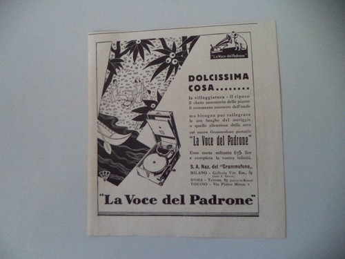 Advertising pubblicità 1931 - advertising,