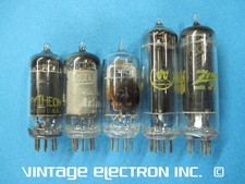 All American Five Radio Tube Set (AA5): 12AV6 12BA6 12BE6 35W4 50C5
