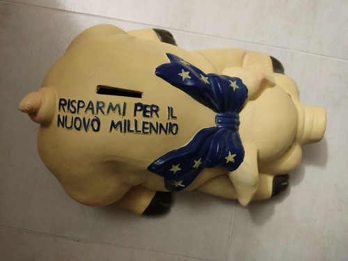 Salvadanaio maialino risparmi - maialino,