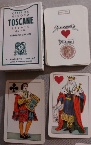 Mazzo carte gioco antiche - mazzo,