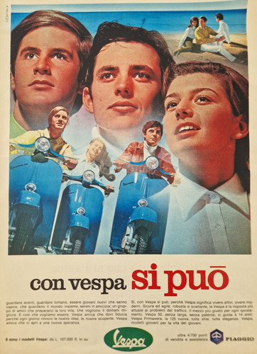 Con vespa può piaggio - vespa,