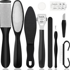 Kit Pedicure, 10 in 1 Raspa