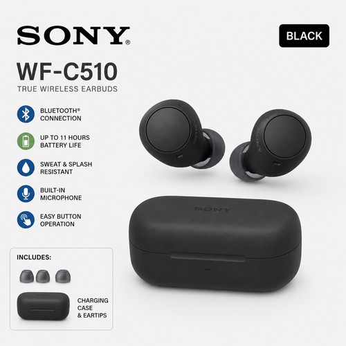 Sony c510 auricolari - wf-c510,