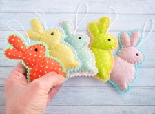 Easter decoration bunny set of
