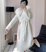 Cappotto lungo con cappuccio