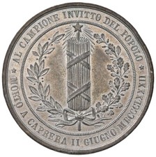 Medaglia morte di Giuseppe