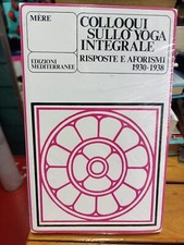 LIBRO COLLOQUI SULLO YOGA
