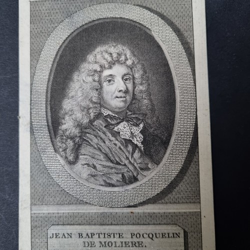 Incisione xviii ritratto - ritratto, jean