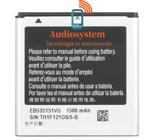 Batteria 1500mah per samsung - batteria,