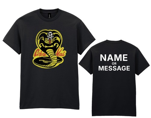 Shirt cobra kai messaggio - cobra,